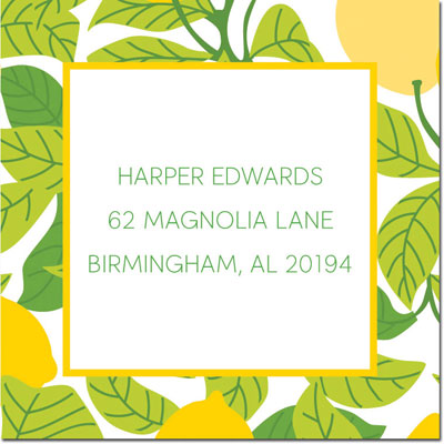 Gift Stickers by Boatman Geller - Lemons Gift Stickers by Boatman Geller - Lemons