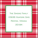 Gift Stickers by Boatman Geller - Tartan