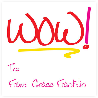 Boatman Geller Gift Stickers - WOW Boatman Geller Gift Stickers - WOW