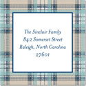 Gift Stickers by Boatman Geller - MacBeth Plaid Tan