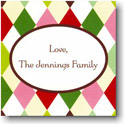 Holiday Gift Stickers by Boatman Geller - Harlequin Festive