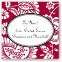 Holiday Gift Stickers by Boatman Geller - Savannah Red