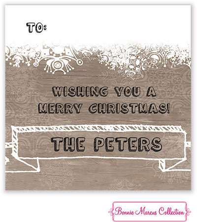 Bonnie Marcus Personalized Gift Stickers - Warm Holiday Wishes (Green) Bonnie Marcus Personalized Gift Stickers - Warm Holiday Wishes (Green)