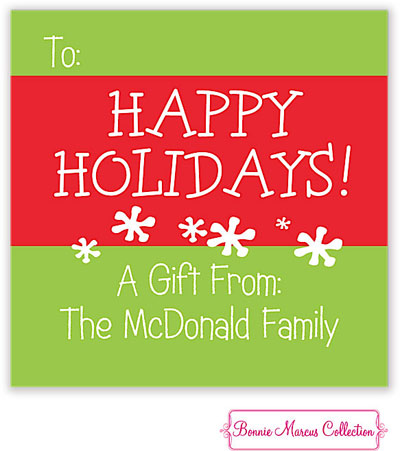 Bonnie Marcus Personalized Gift Stickers - Ho Ho Ho Bonnie Marcus Personalized Gift Stickers - Ho Ho Ho