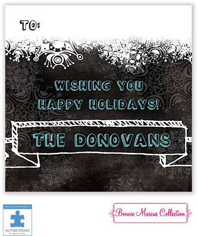 Bonnie Marcus Personalized Gift Stickers - Merry & Bright!