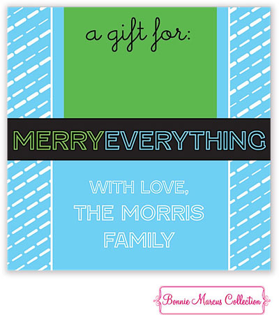 Bonnie Marcus Personalized Gift Stickers - Merry Everything