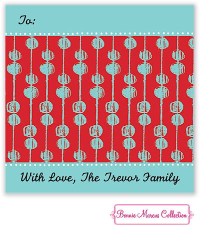 Bonnie Marcus Personalized Gift Stickers - Ribbon New Year Bonnie Marcus Personalized Gift Stickers - Ribbon New Year
