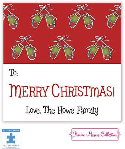 Bonnie Marcus Personalized Gift Stickers - Snowy Days & Cozy Nights