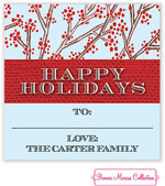 Bonnie Marcus Personalized Gift Stickers - Holiday Branches