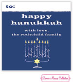 Bonnie Marcus Personalized Gift Stickers - Happy Hanukkah