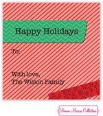 Bonnie Marcus Personalized Gift Stickers - USA Holiday (Green) Bonnie Marcus Personalized Gift Stickers - USA Holiday (Green)