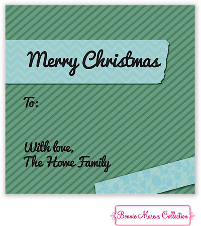 Bonnie Marcus Personalized Gift Stickers - USA Holiday (Kraft) Bonnie Marcus Personalized Gift Stickers - USA Holiday (Kraft)