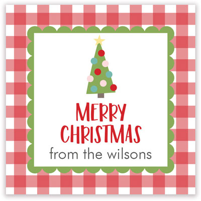 Holiday Gift Stickers by HollyDays (Colorful Christmas Tree) Holiday Gift Stickers by HollyDays (Colorful Christmas Tree)