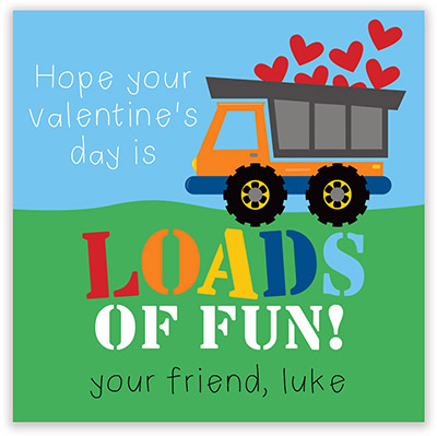 Valentine's Day Gift Stickers by Hollydays (Dump Truck Loads) Valentine's Day Gift Stickers by Hollydays (Dump Truck Loads)