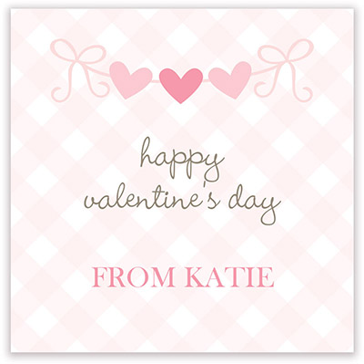 Valentine's Day Gift Stickers by Hollydays (String of Hearts) Valentine's Day Gift Stickers by Hollydays (String of Hearts)