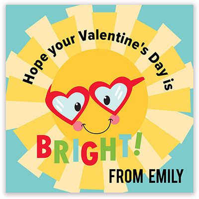 Valentine's Day Gift Stickers by Hollydays (Bright Sunshine) Valentine's Day Gift Stickers by Hollydays (Bright Sunshine)