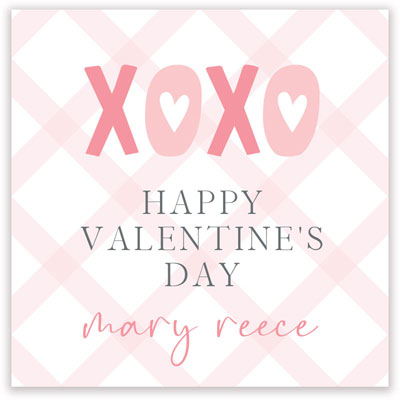 Valentine's Day Gift Stickers by Hollydays (XOXO )