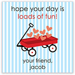 Valentine's Day Gift Stickers by Hollydays (Wagon Loads)