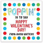 Valentine's Day Gift Stickers by Hollydays (Poppin' Primary)