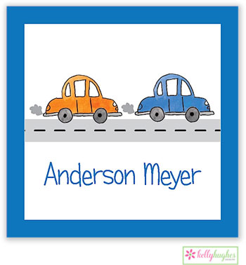 Gift Stickers by Kelly Hughes Designs (Vroom Vroom - Sweet)