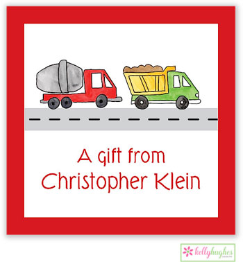 Gift Stickers by Kelly Hughes Designs (Construction Zone - Sweet)