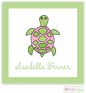 Gift Stickers by Kelly Hughes Designs (Sea Turtle - Sweet)