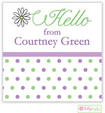 Gift Stickers by Kelly Hughes Designs (Daisy Dots - Sweet)