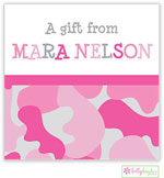 Gift Stickers by Kelly Hughes Designs (Pink Camo - Sweet)