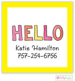 Gift Stickers by Kelly Hughes Designs (Hello My Name Is - Sassy)