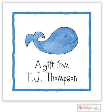 Gift Stickers by Kelly Hughes Designs (Whale Of A Time - Kids)