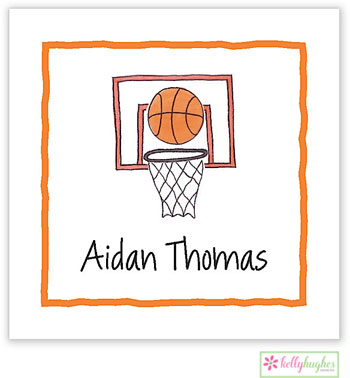 Gift Stickers by Kelly Hughes Designs (Basketball Star - Kids)