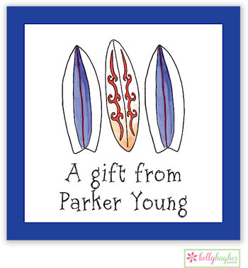 Gift Stickers by Kelly Hughes Designs (Surfs Up - Sassy)