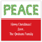 Holiday Gift Stickers by Kelly Hughes Designs (Boxwood Peace)