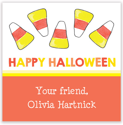 Gift Stickers by Kelly Hughes Designs (Candy Corn)