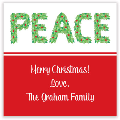 Holiday Gift Stickers by Kelly Hughes Designs (Boxwood Peace) Holiday Gift Stickers by Kelly Hughes Designs (Boxwood Peace)