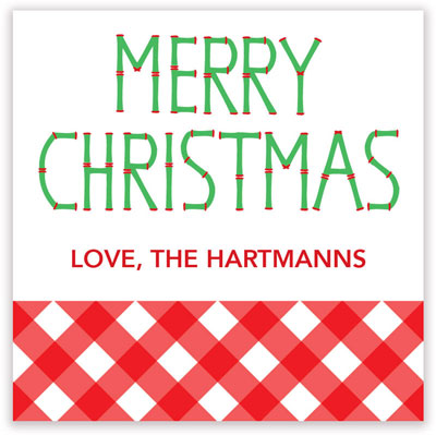 Holiday Gift Stickers by Kelly Hughes Designs (Bamboo Christmas) Holiday Gift Stickers by Kelly Hughes Designs (Bamboo Christmas)