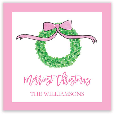 Holiday Gift Stickers by Kelly Hughes Designs (Pink Christmas) Holiday Gift Stickers by Kelly Hughes Designs (Pink Christmas)