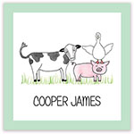 Gift Stickers by Kelly Hughes Designs (Barnyard Bunch)