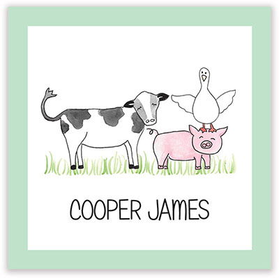 Gift Stickers by Kelly Hughes Designs (Barnyard Bunch) Gift Stickers by Kelly Hughes Designs (Barnyard Bunch)