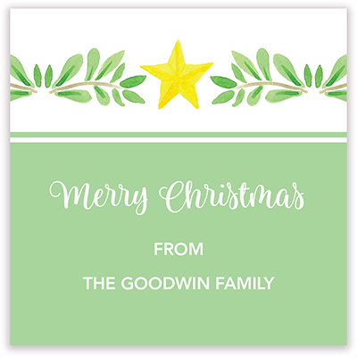 Holiday Gift Stickers by Kelly Hughes Designs (Greenery Arch) Holiday Gift Stickers by Kelly Hughes Designs (Greenery Arch)