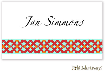 Little Lamb Design Gift Stickers - Lattice Little Lamb Design Gift Stickers - Lattice