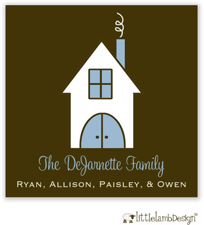 Little Lamb Design Gift Stickers - Simple House Little Lamb Design Gift Stickers - Simple House