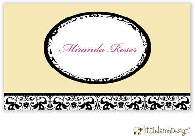Little Lamb Design Gift Stickers - Lacey Little Lamb Design Gift Stickers - Lacey