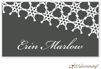 Little Lamb Design Gift Stickers - Elegant Gray Little Lamb Design Gift Stickers - Elegant Gray
