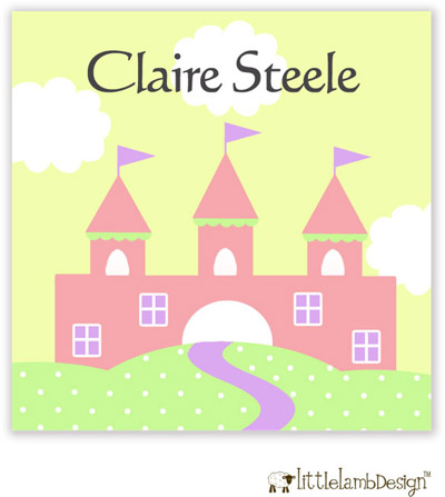Little Lamb Design Gift Stickers - Castle Little Lamb Design Gift Stickers - Castle
