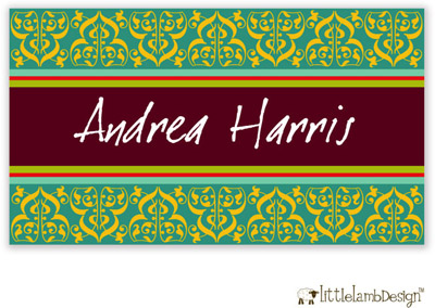 Little Lamb Design Gift Stickers - Elegant
