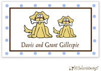 Little Lamb Design Gift Stickers - Puppy