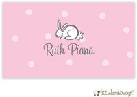 Little Lamb Design Gift Stickers - Bunny Rabbit