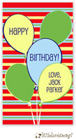 Little Lamb Design Gift Stickers - Balloons