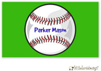 Little Lamb Design Gift Stickers - Baseball